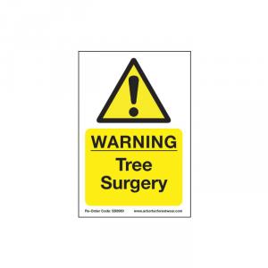 Treehog Warning Tree Surgery